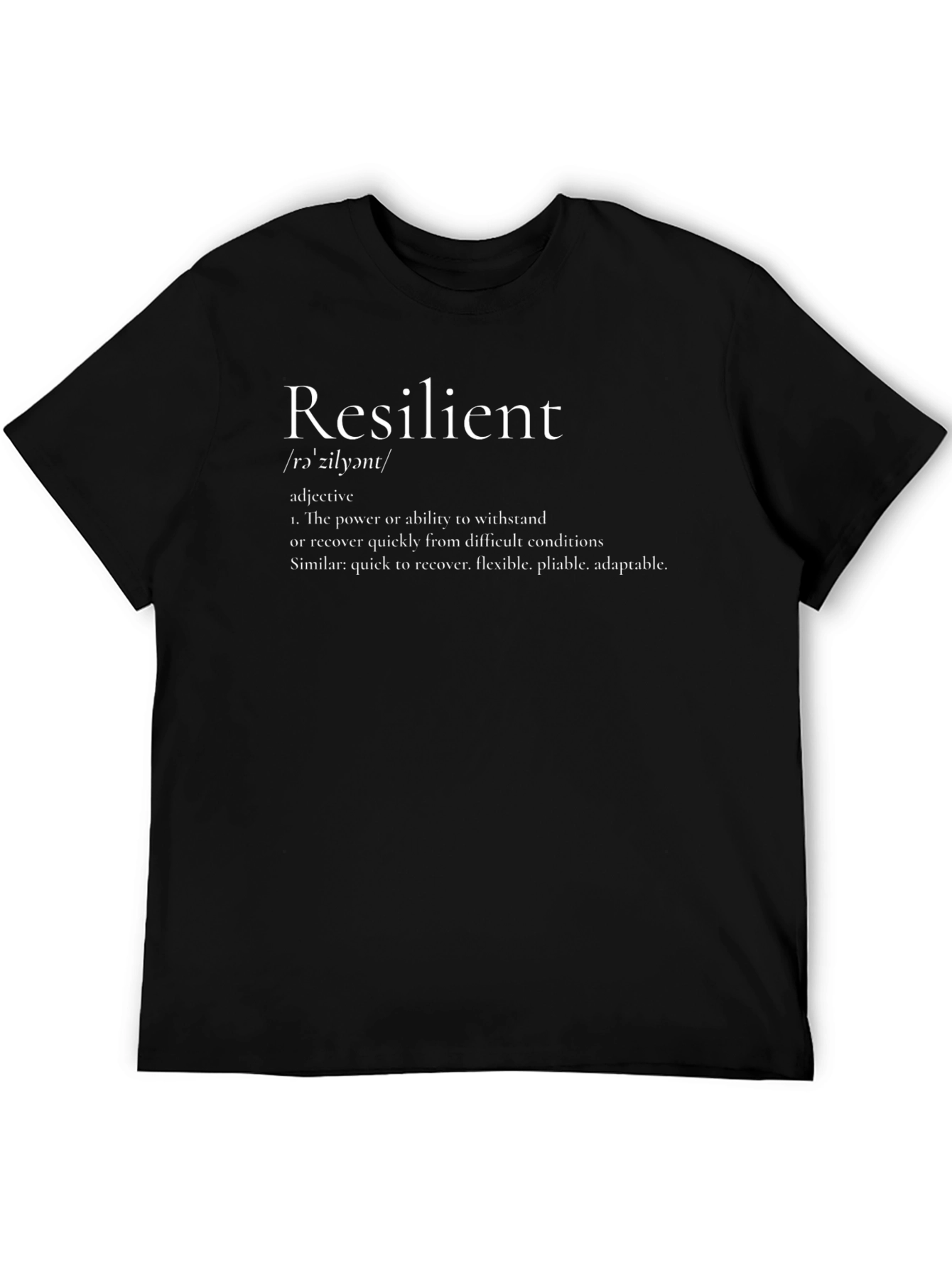 Resilient Definition Graphic T-Shirt