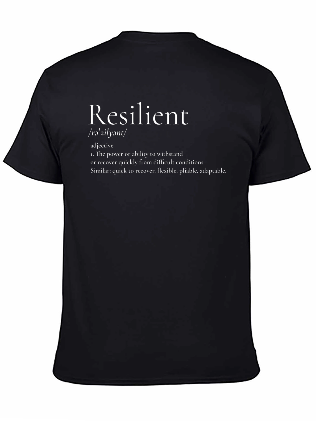 Resilient Definition Graphic T-Shirt