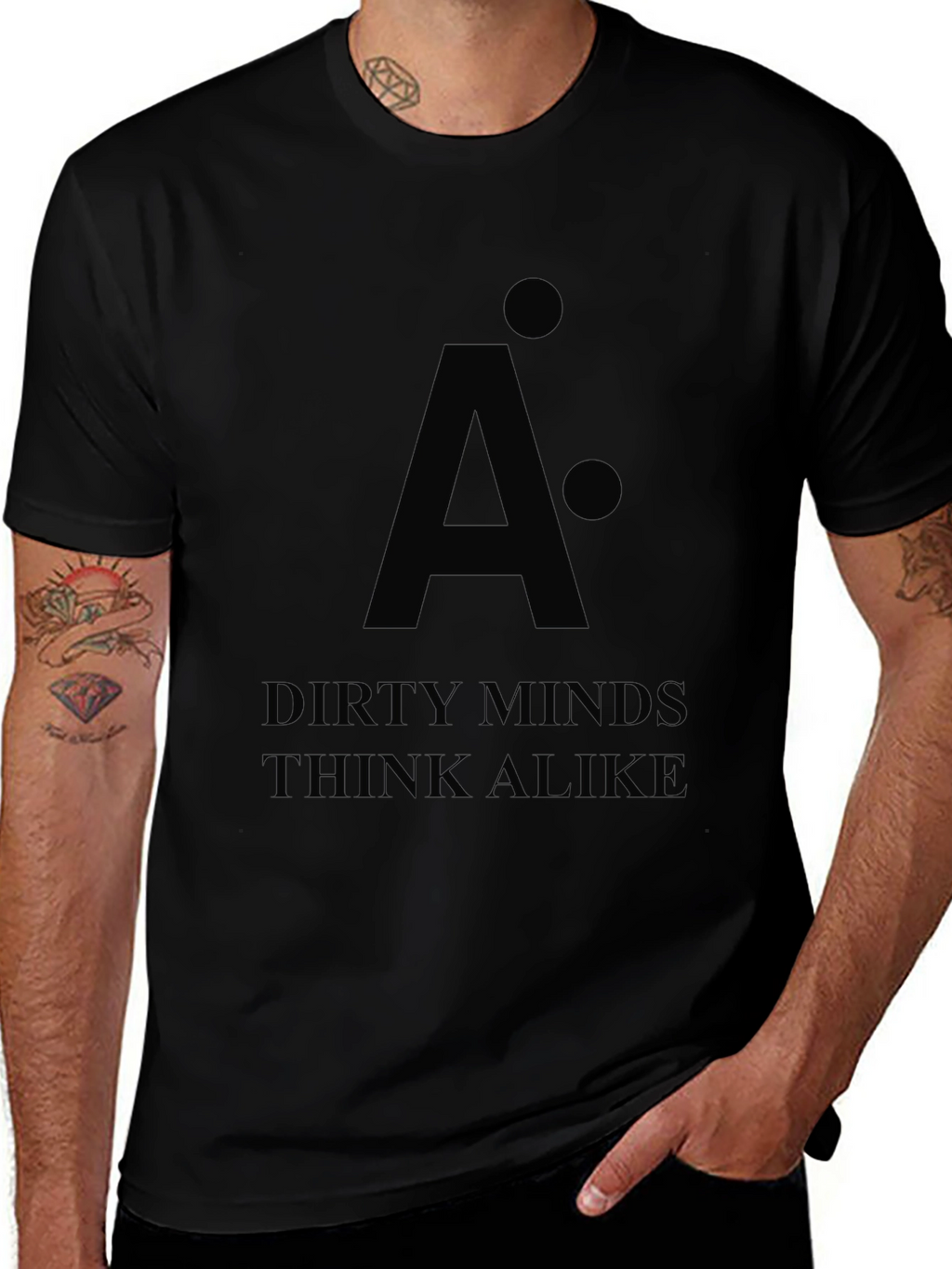 Dirty Minds Think Alike - Graphic T-Shirt