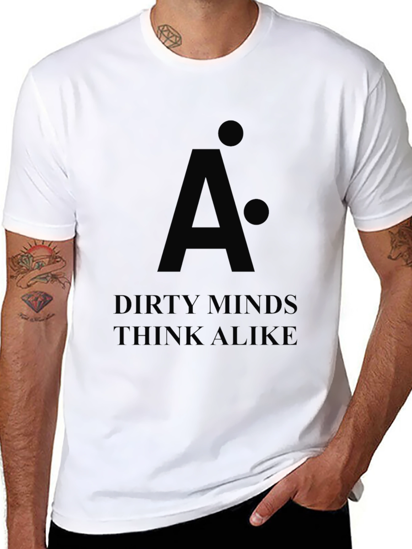 Dirty Minds Think Alike - Graphic T-Shirt