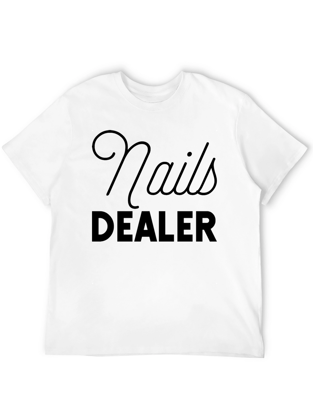 Nails Dealer Graphic T-Shirt - Black