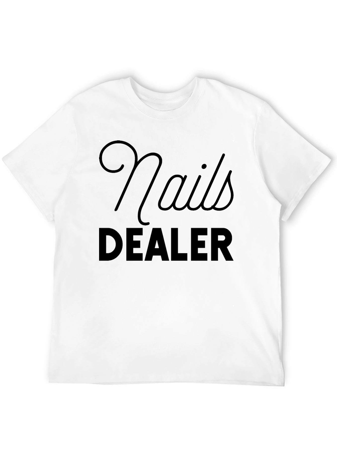 Nails Dealer Graphic T-Shirt - Black