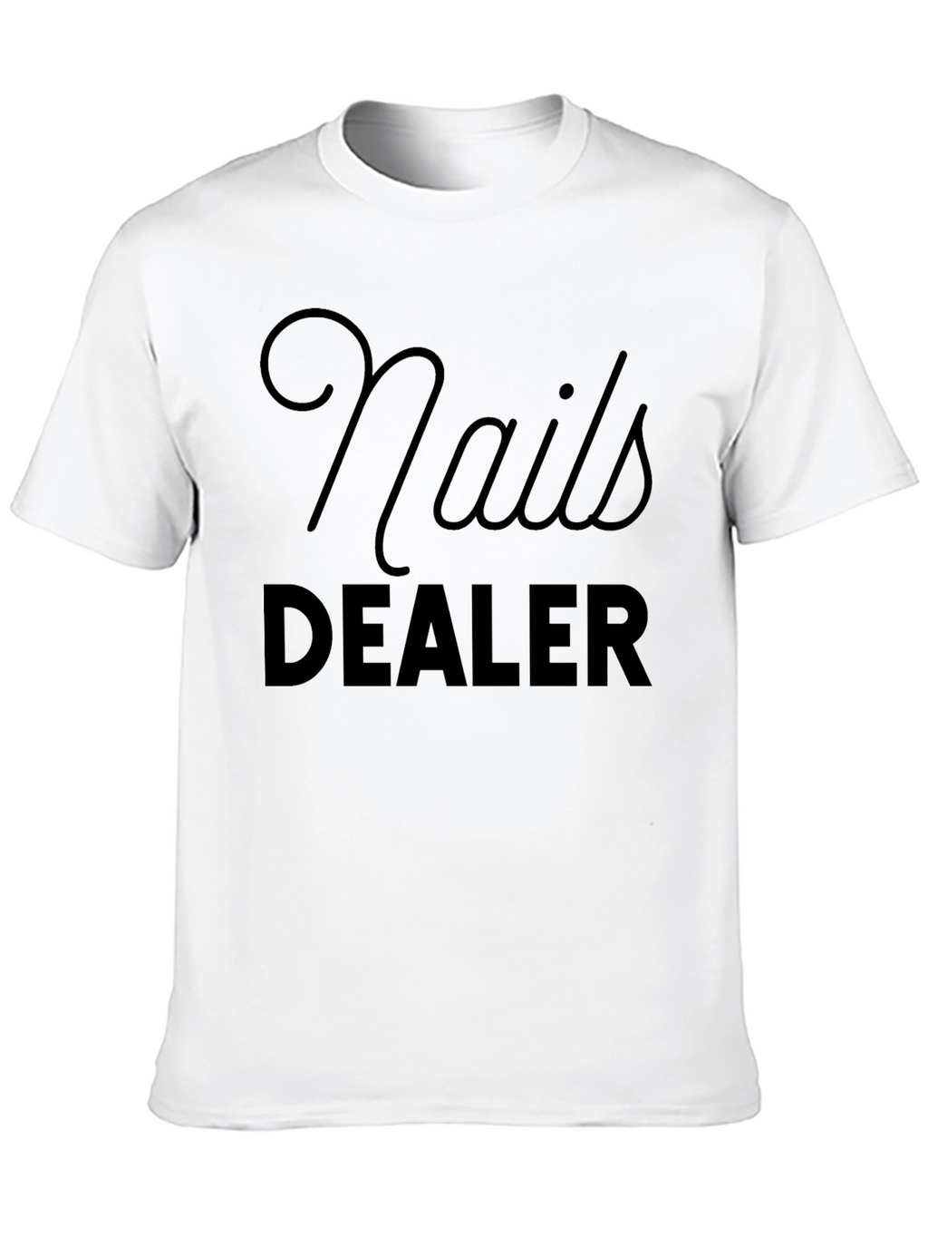 Nails Dealer Graphic T-Shirt - Black