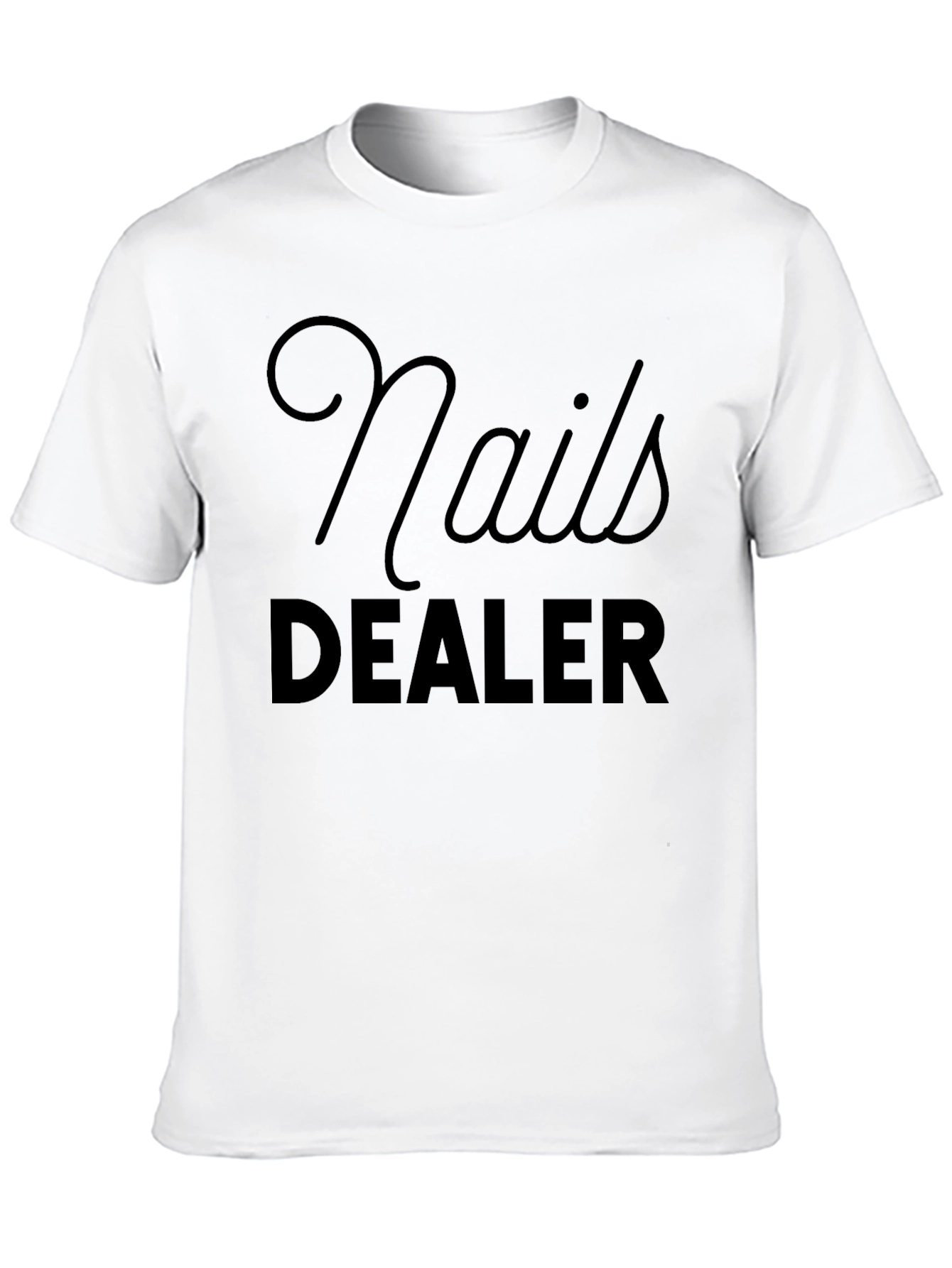 Nails Dealer Graphic T-Shirt - Black