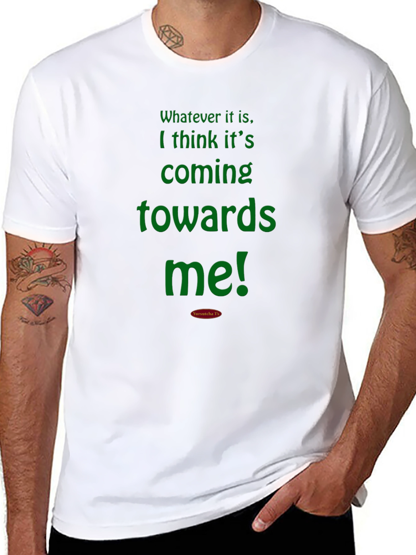 Humorous Graphic Tee - Coming Towards Me