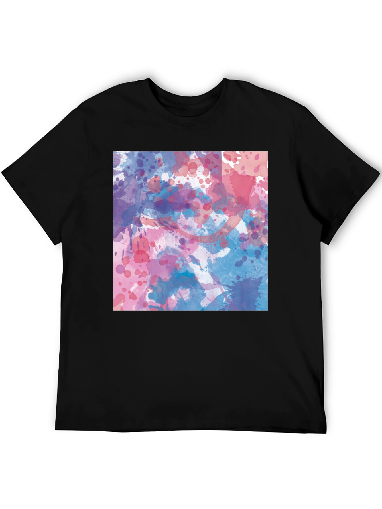 Watercolor Splatter T-Shirt - Artsy Graphic Tee
