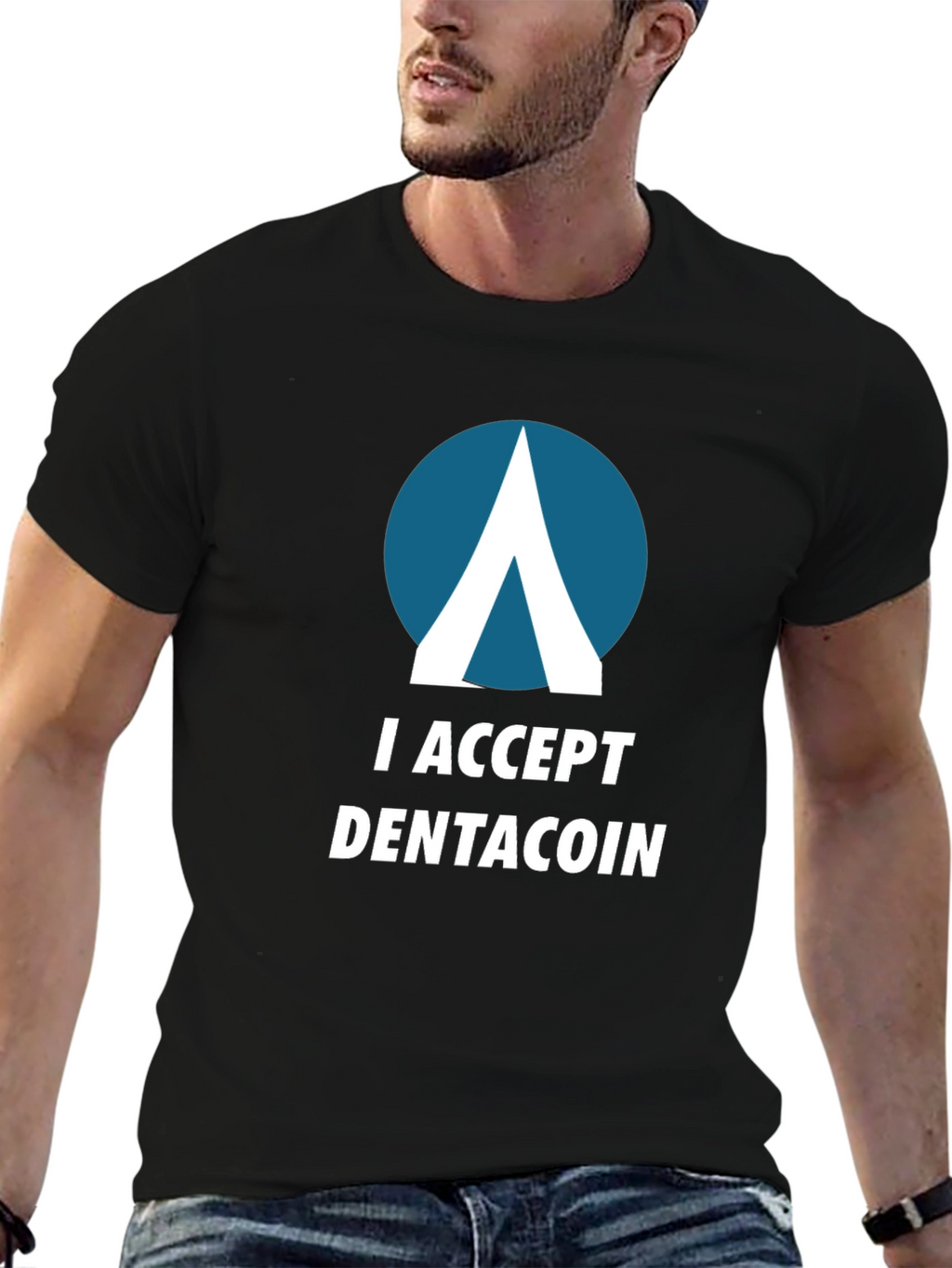 I Accept Dentacoin T-Shirt - Crypto Tee