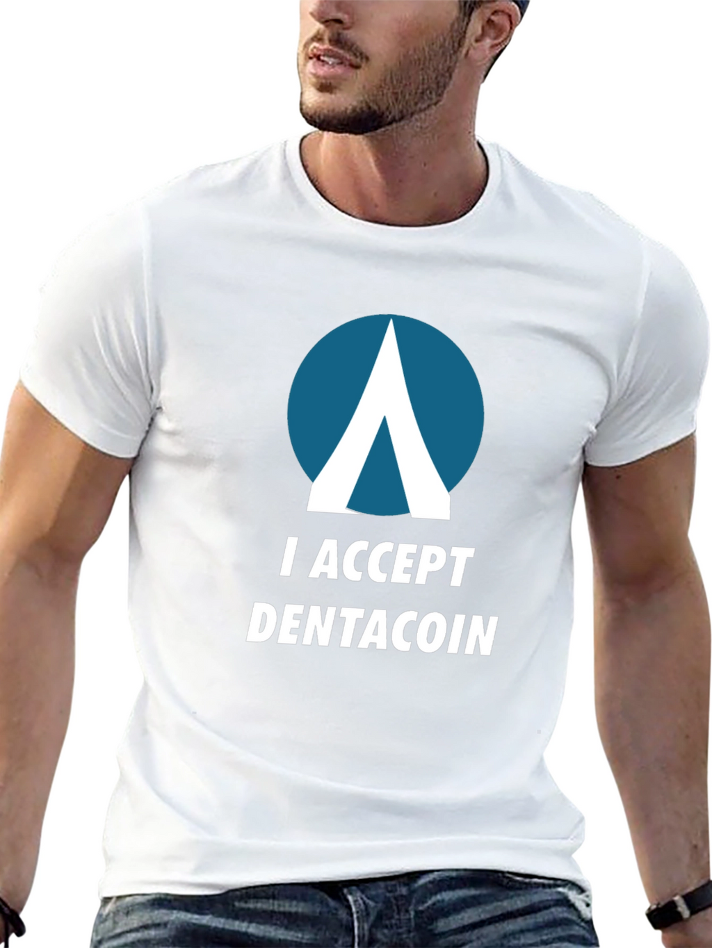 I Accept Dentacoin T-Shirt - Crypto Tee