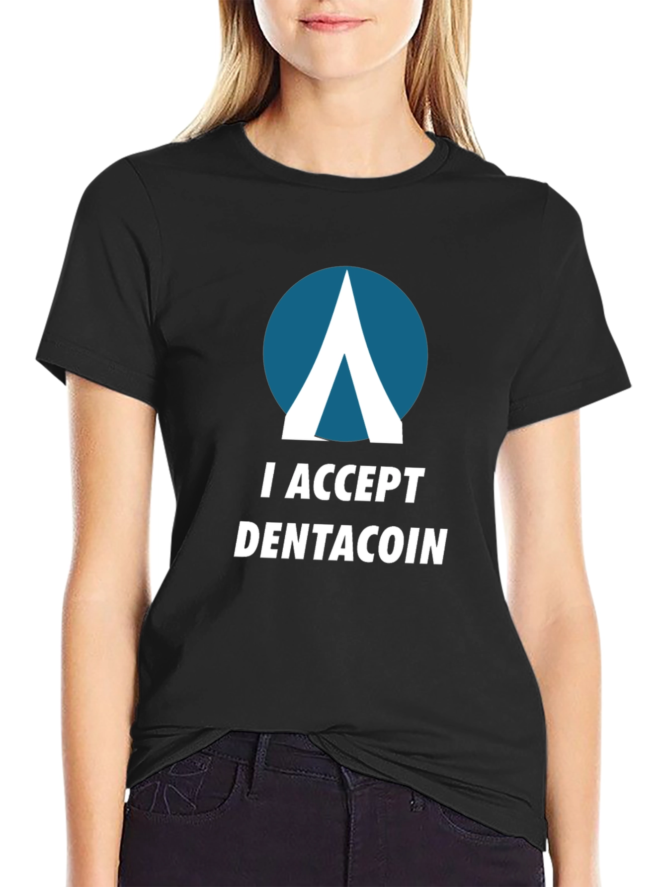 I Accept Dentacoin T-Shirt - Crypto Tee