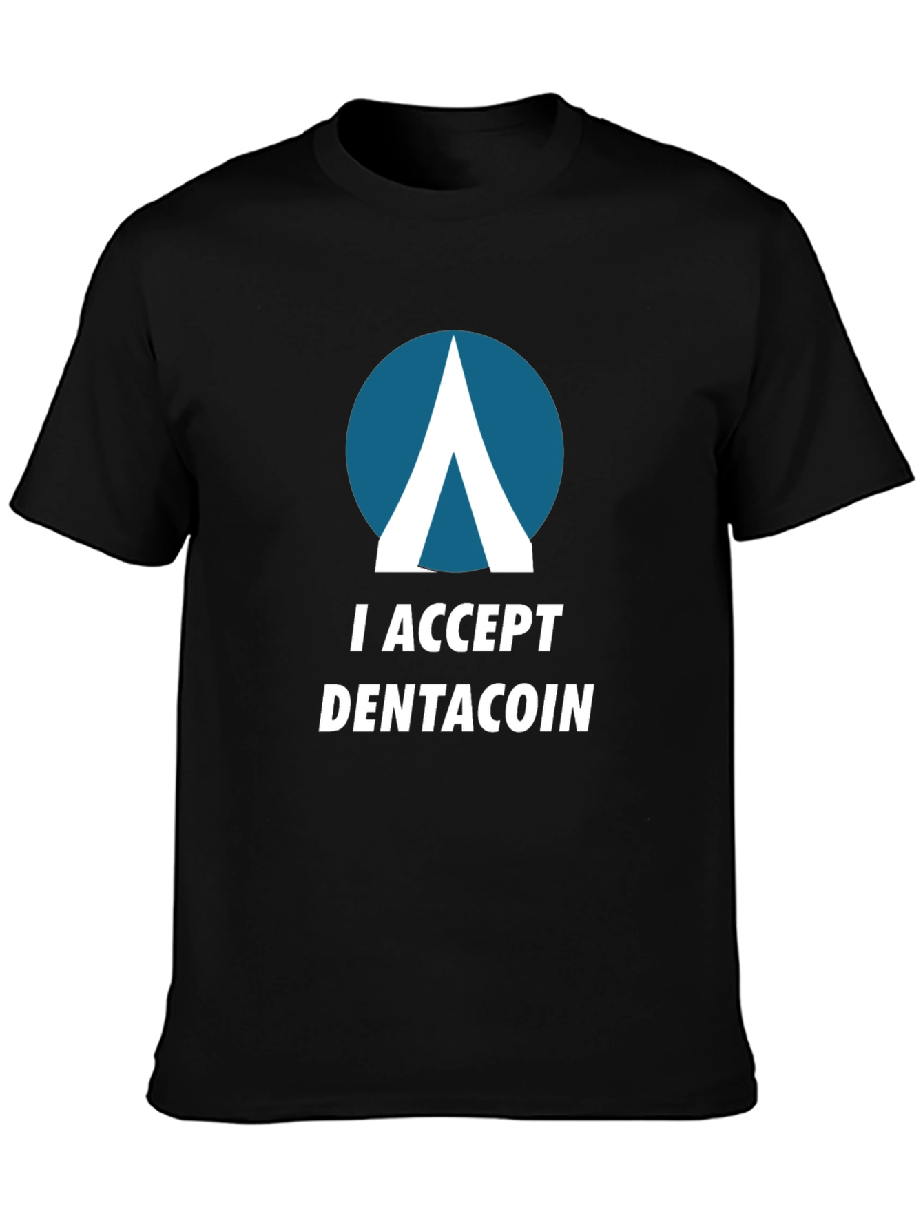 I Accept Dentacoin T-Shirt - Crypto Tee