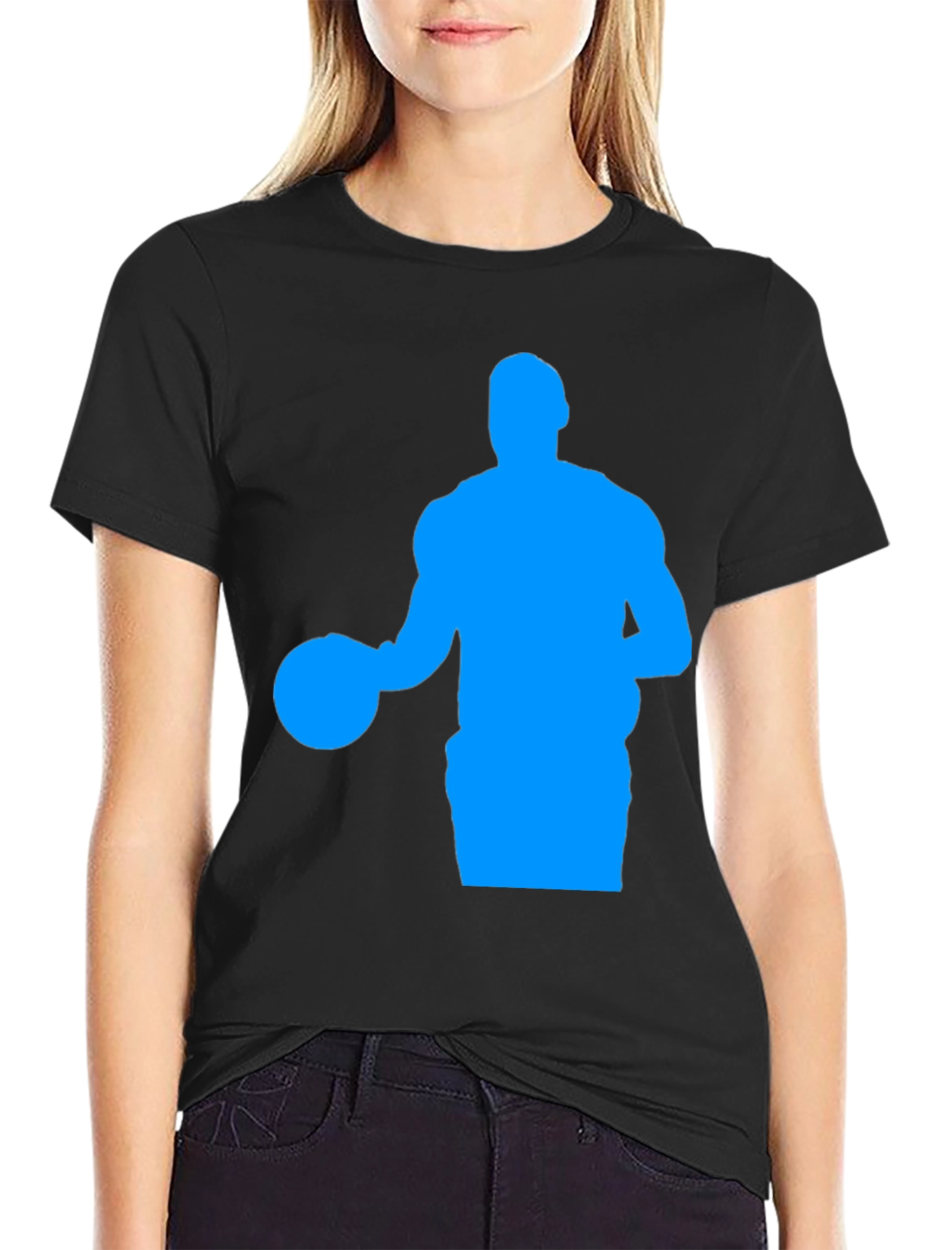 Basketball Player Silhouette T-Shirt