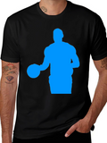 Basketball Player Silhouette T-Shirt
