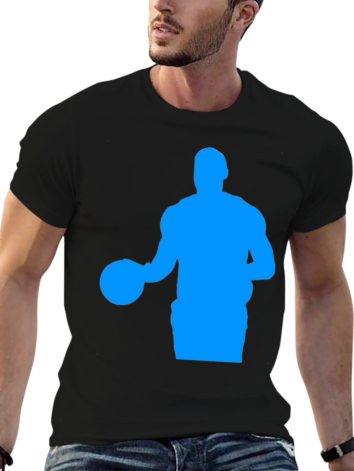 Basketball Player Silhouette T-Shirt