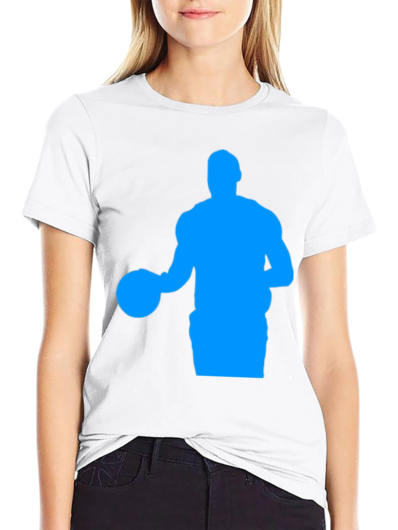 Basketball Player Silhouette T-Shirt