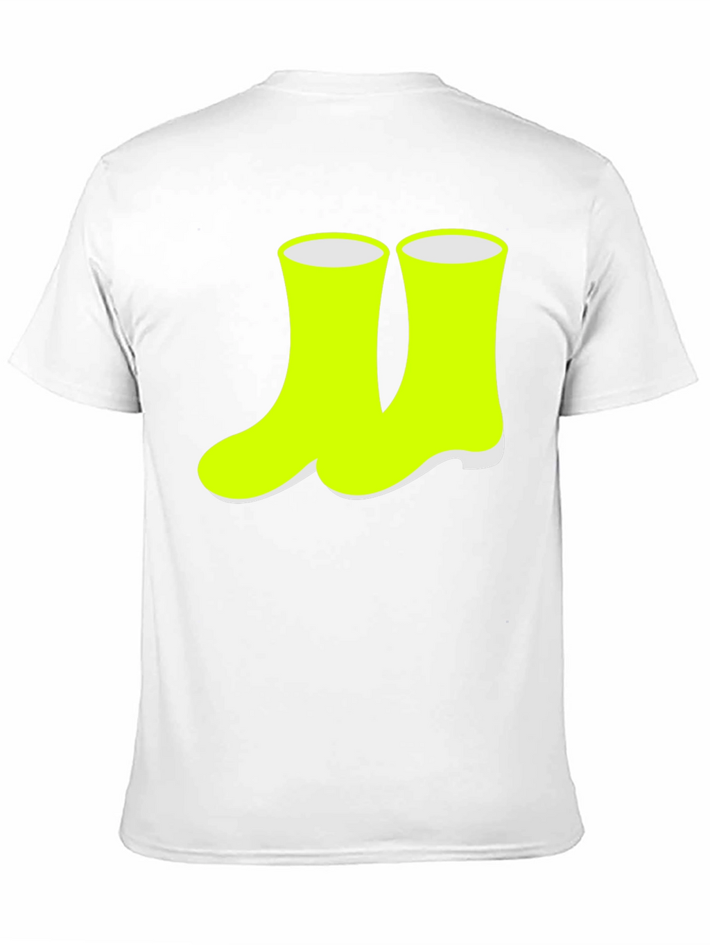Neon Rain Boots Graphic Tee
