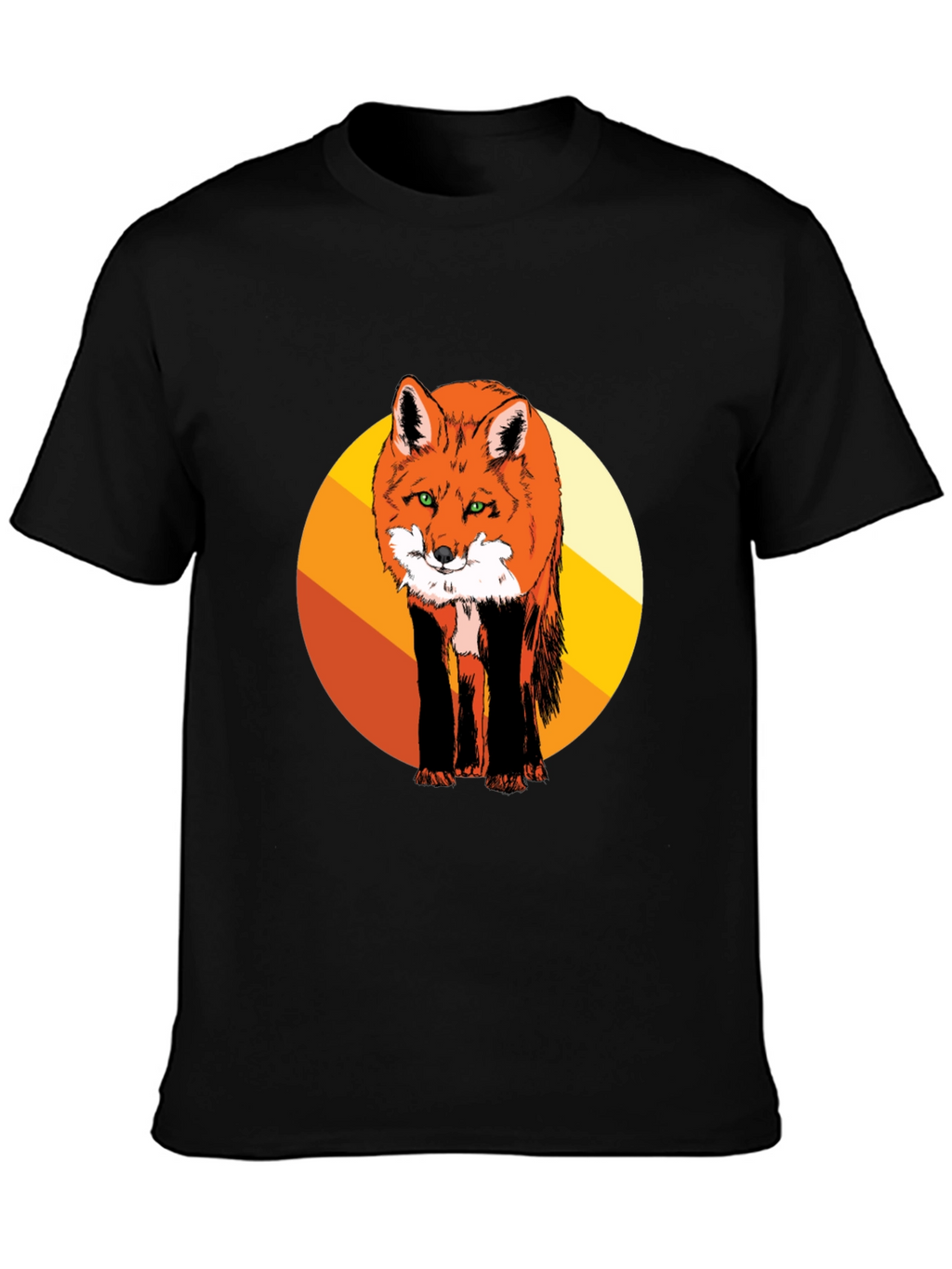 Fox Graphic Tee - Cool Animal Design