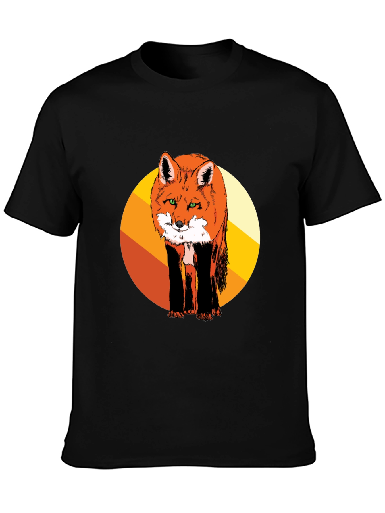 Fox Graphic Tee - Cool Animal Design