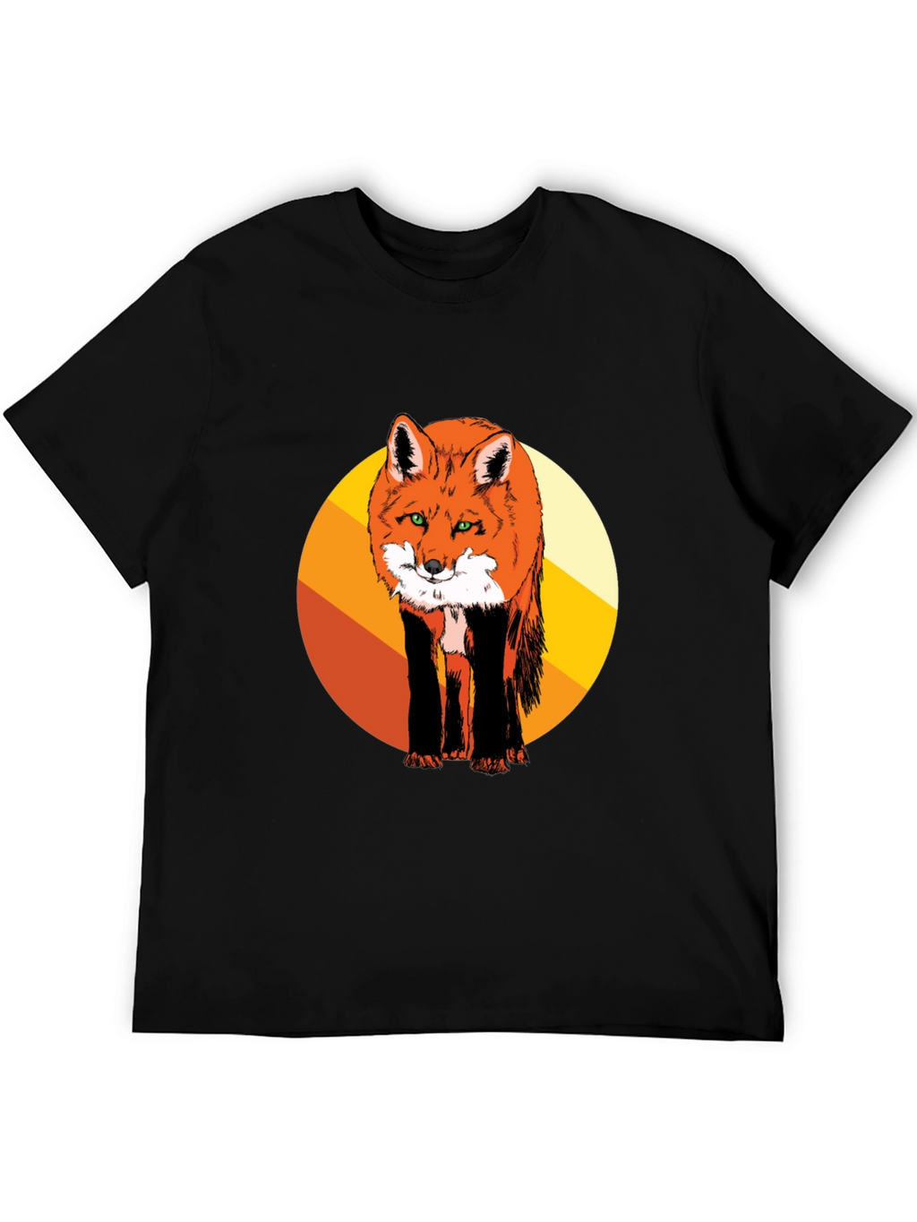 Fox Graphic Tee - Cool Animal Design
