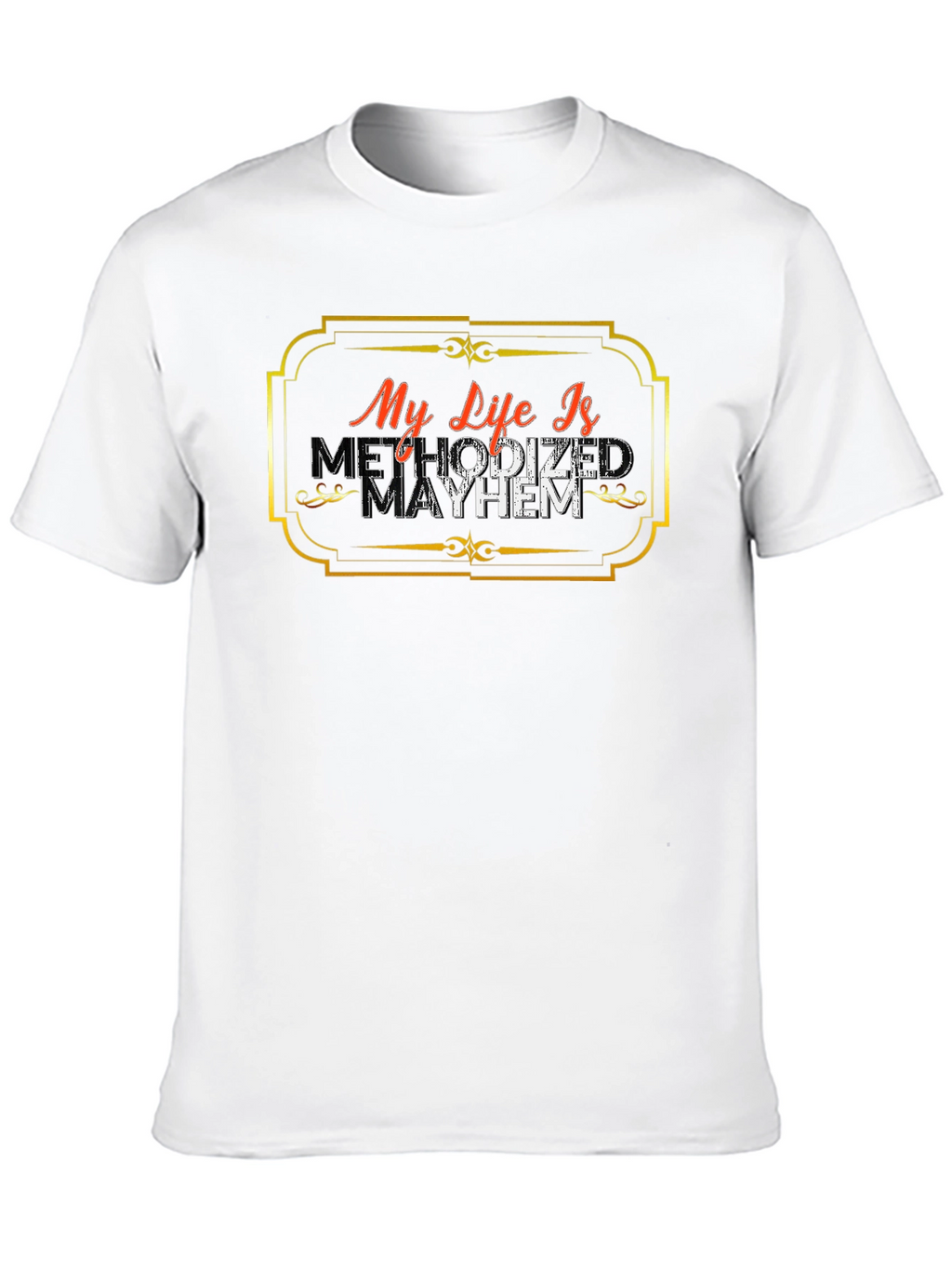 Methodized Mayhem Graphic Tee - Black