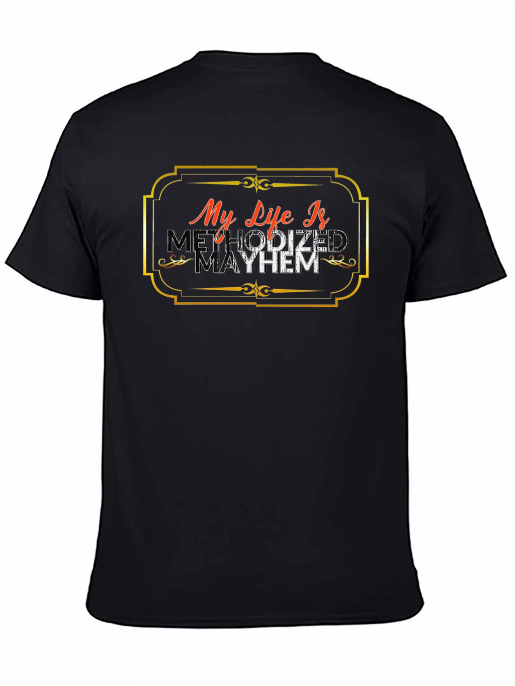 Methodized Mayhem Graphic Tee - Black