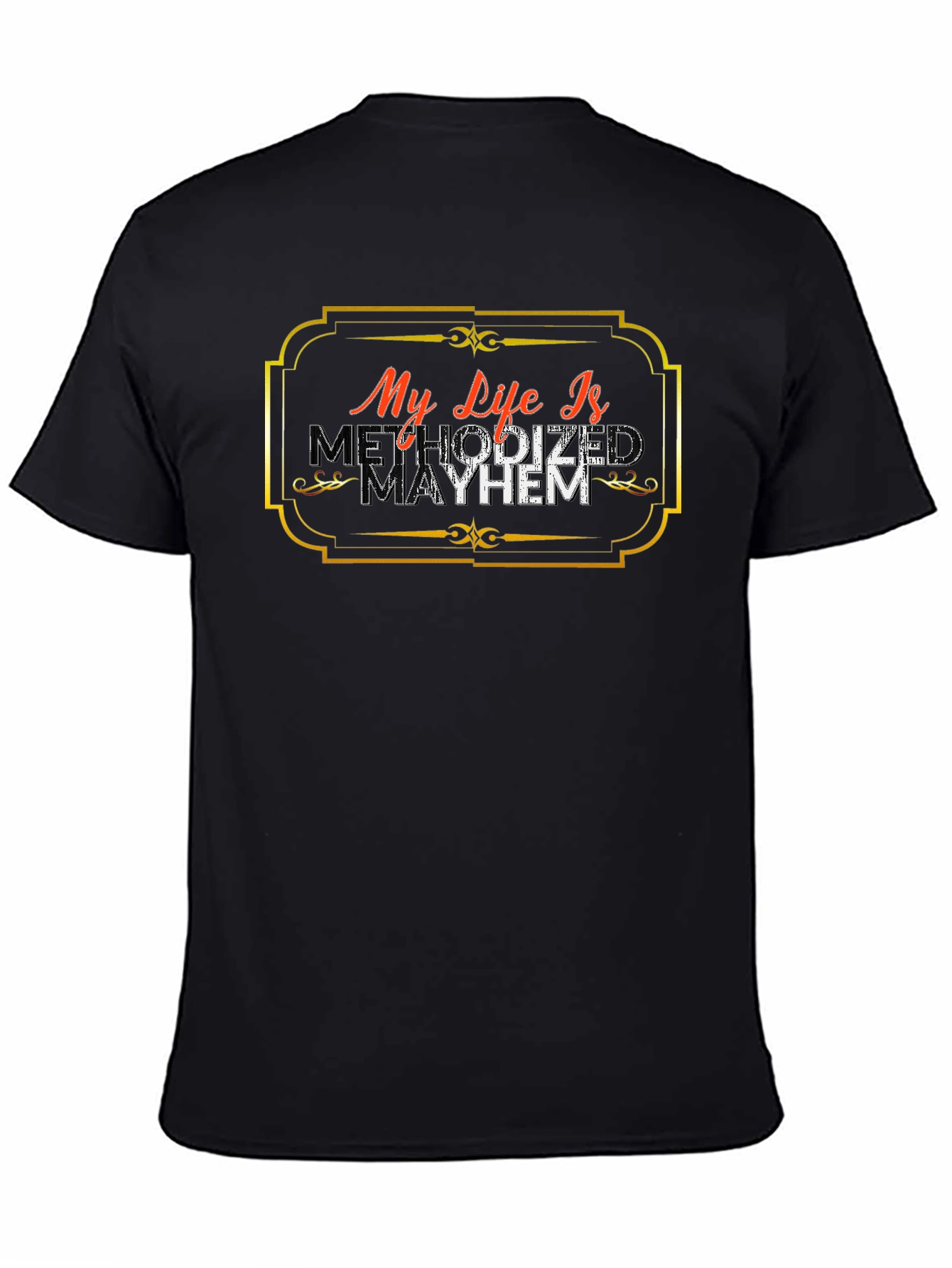 Methodized Mayhem Graphic Tee - Black