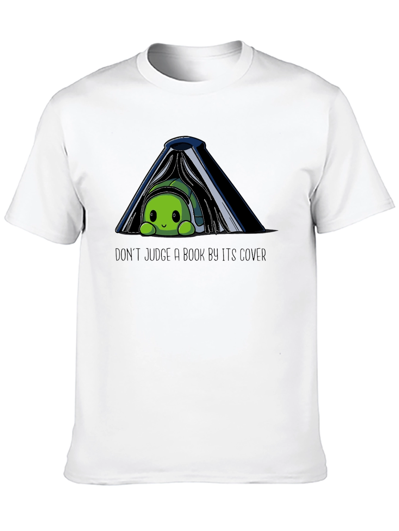 Dont Judge a Book By Its Cover Turtle T-Shirt