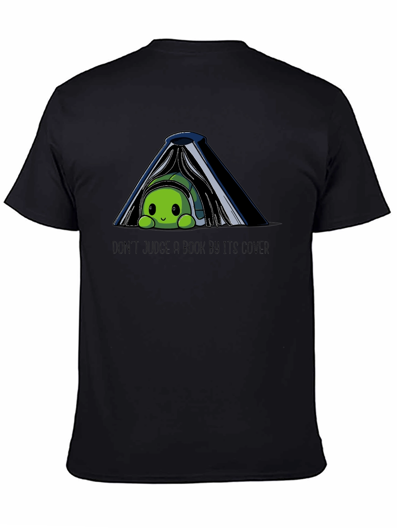 Dont Judge a Book By Its Cover Turtle T-Shirt