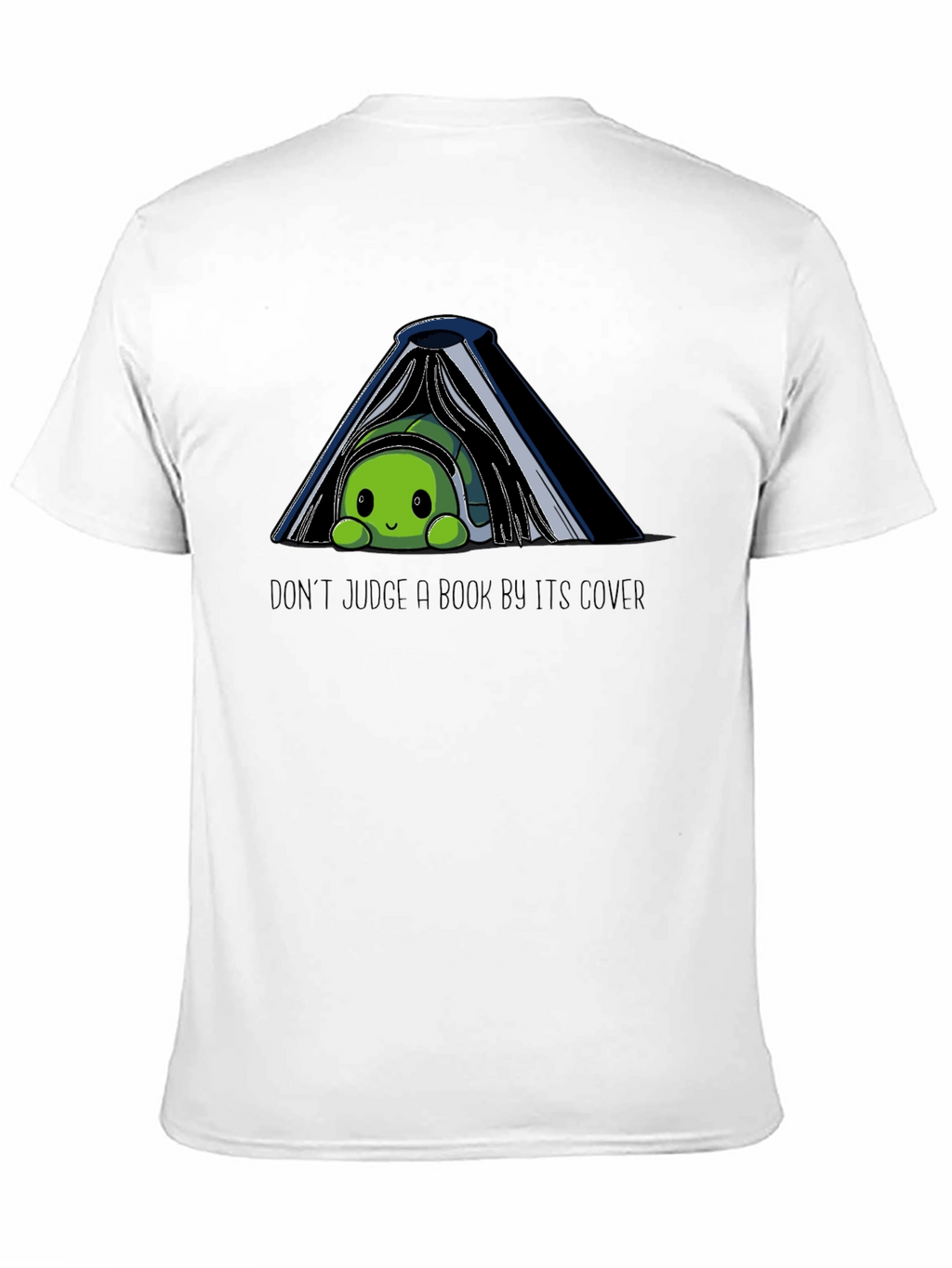 Dont Judge a Book By Its Cover Turtle T-Shirt