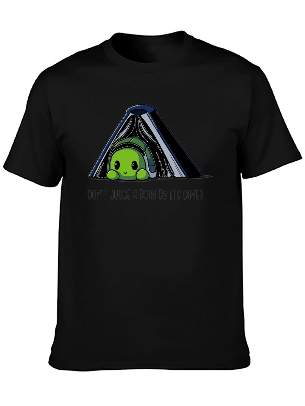 Dont Judge a Book By Its Cover Turtle T-Shirt