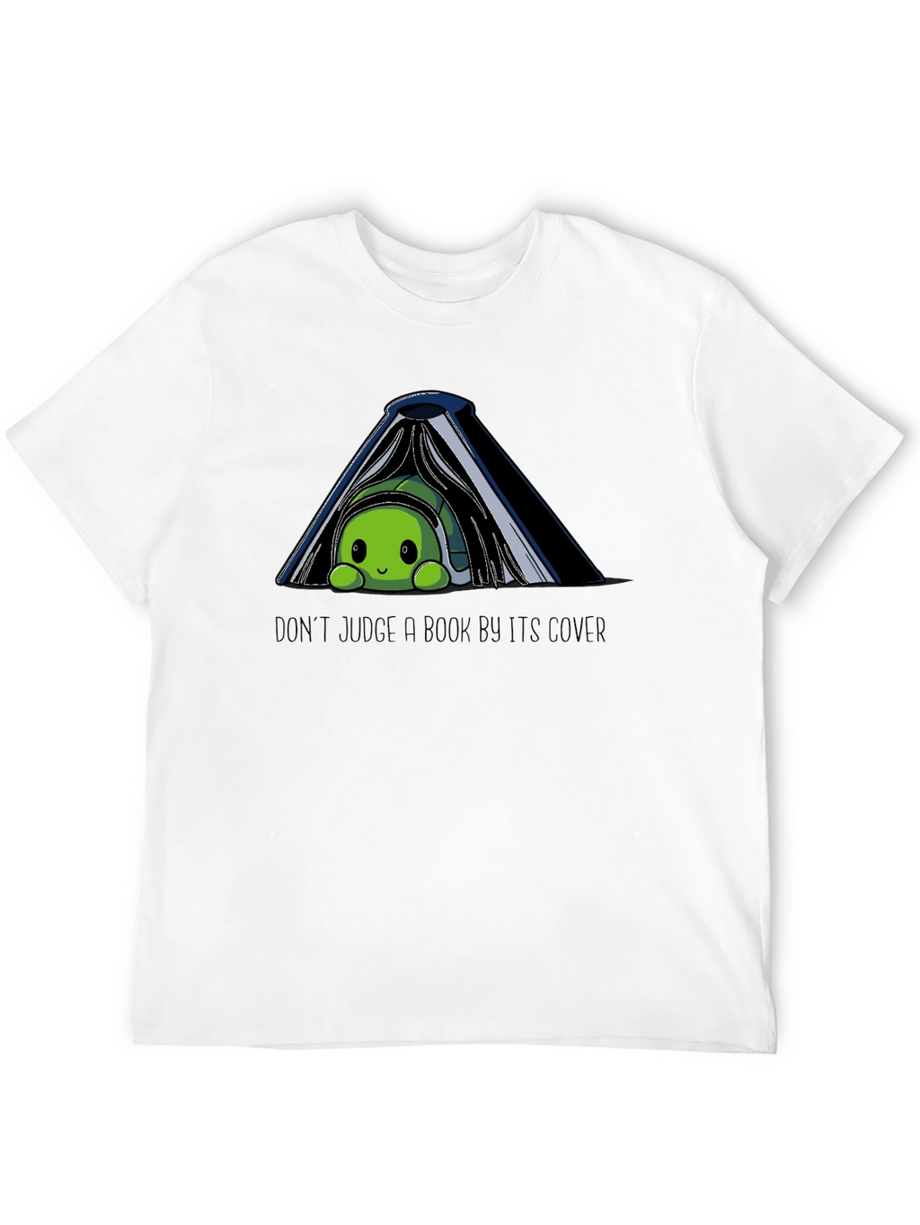Dont Judge a Book By Its Cover Turtle T-Shirt