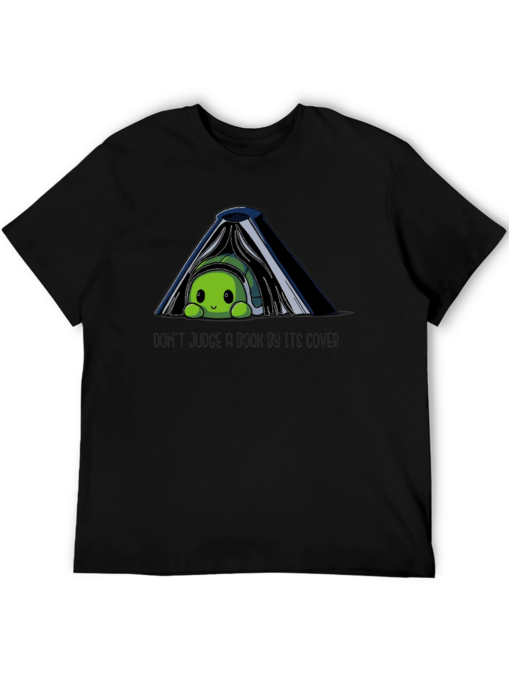 Dont Judge a Book By Its Cover Turtle T-Shirt