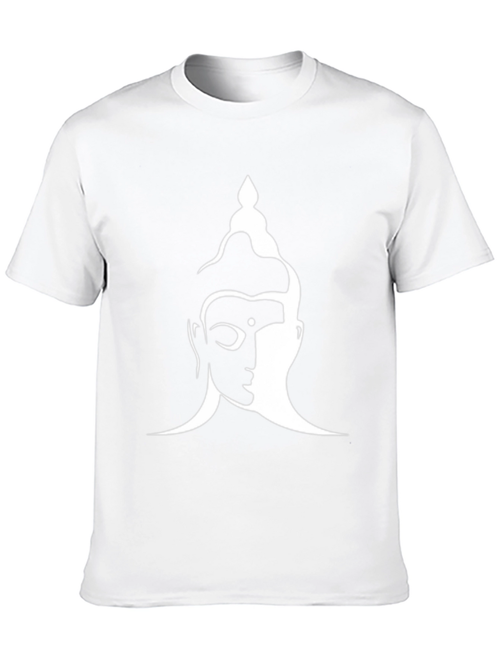 Buddha Graphic Print Black T-Shirt