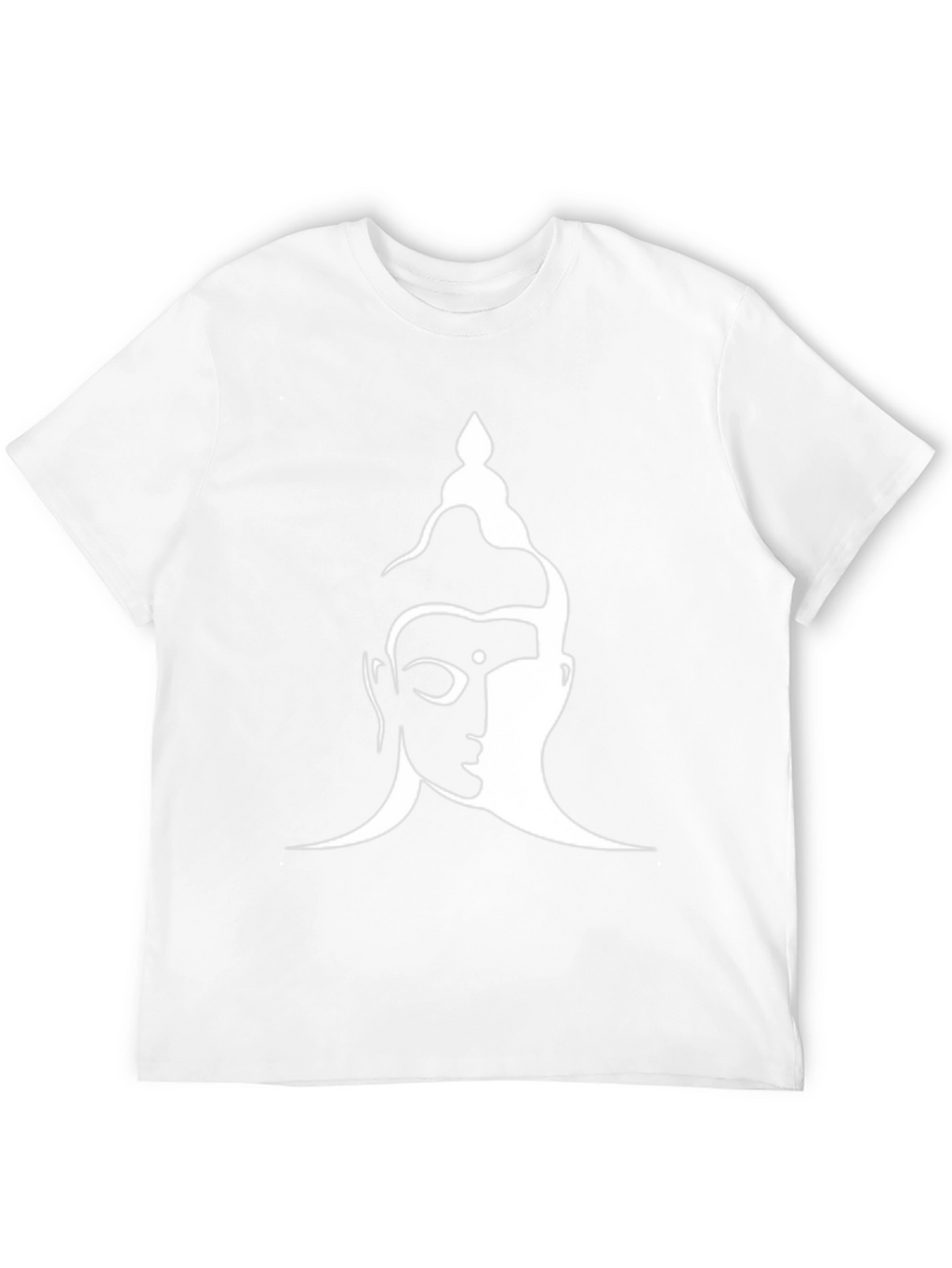 Buddha Graphic Print Black T-Shirt