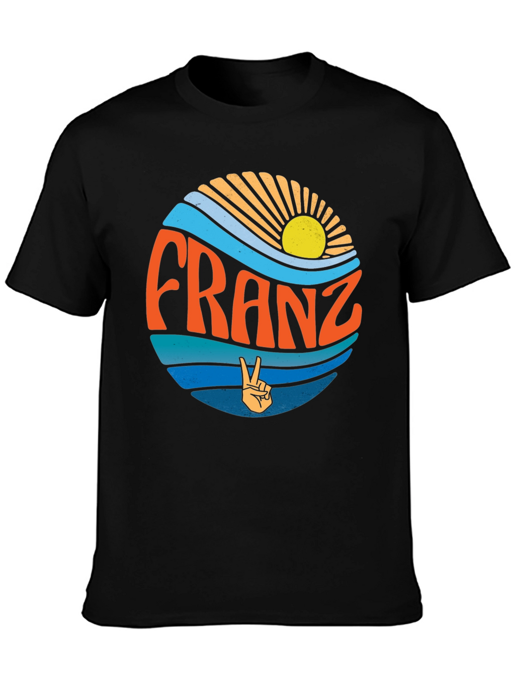 Franz Peace Sign T-Shirt - Retro Style