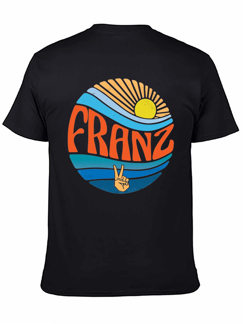 Franz Peace Sign T-Shirt - Retro Style