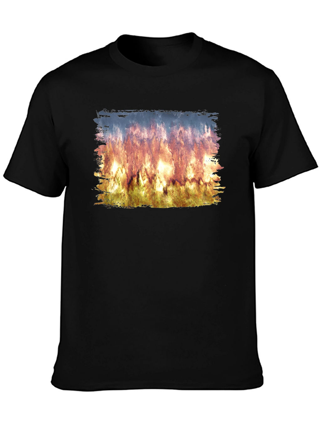 Flame Artwork T-Shirt
