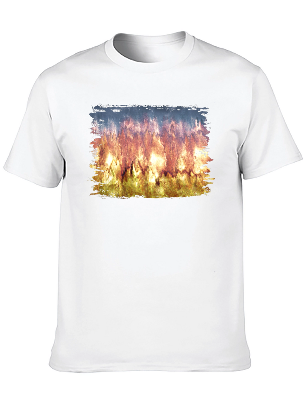 Flame Artwork T-Shirt