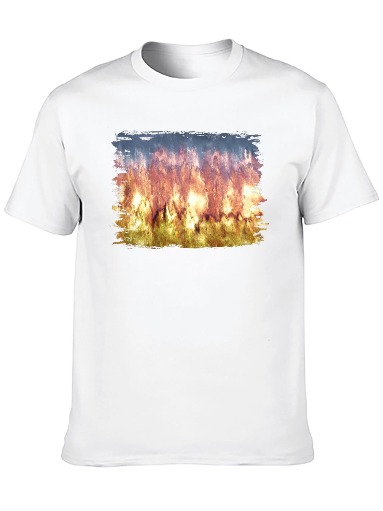 Flame Artwork T-Shirt