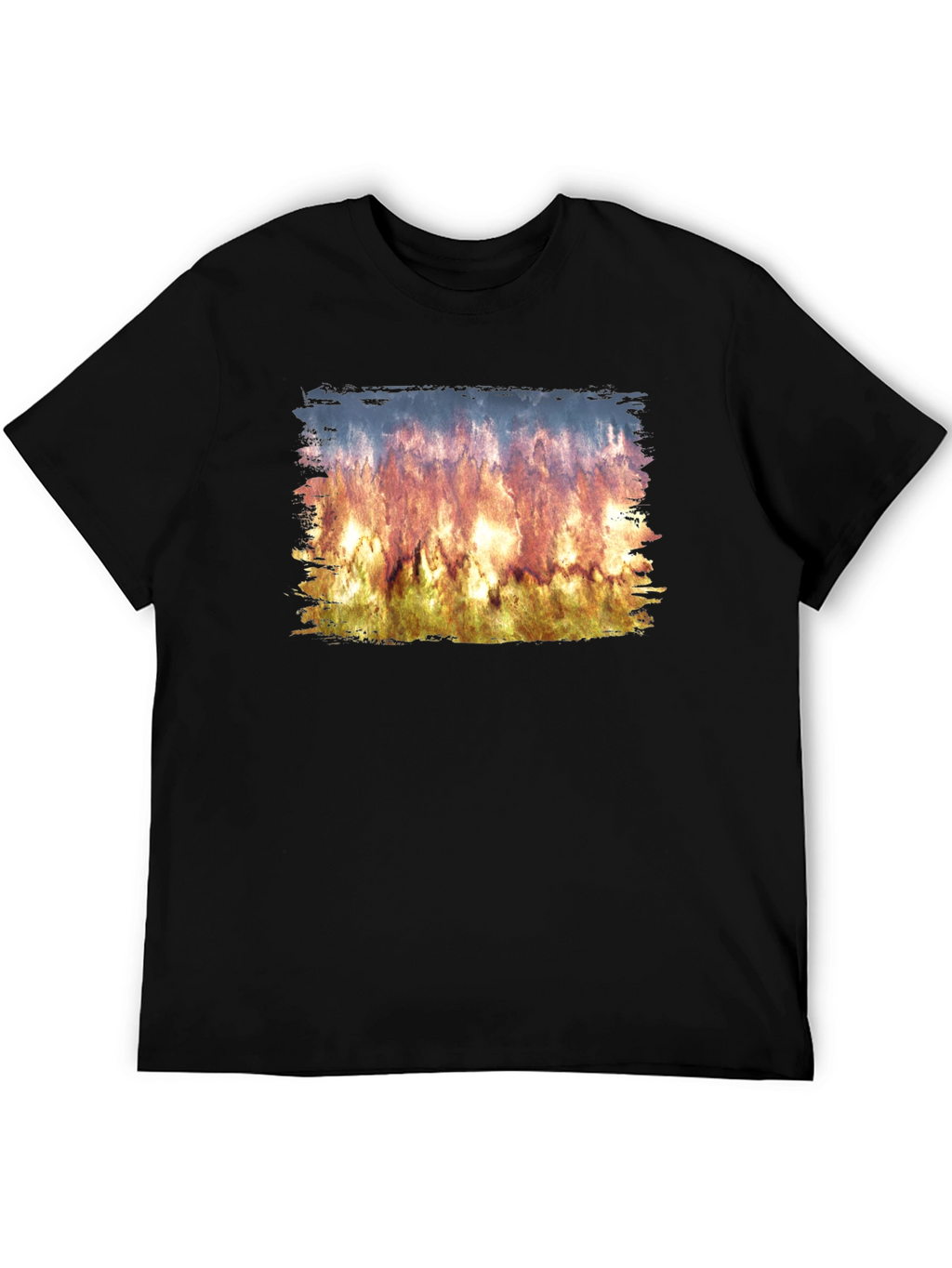 Flame Artwork T-Shirt