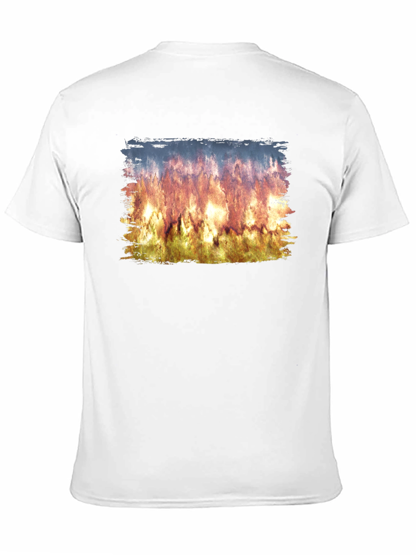 Flame Artwork T-Shirt