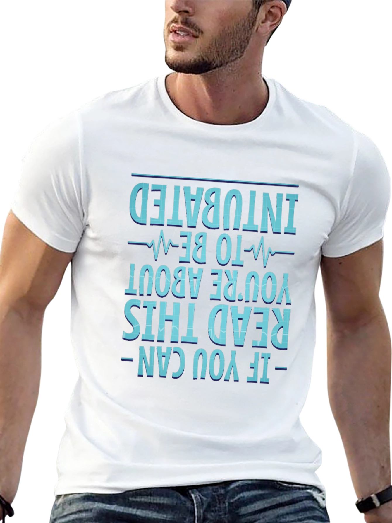 Intubated Funny Medical T-Shirt