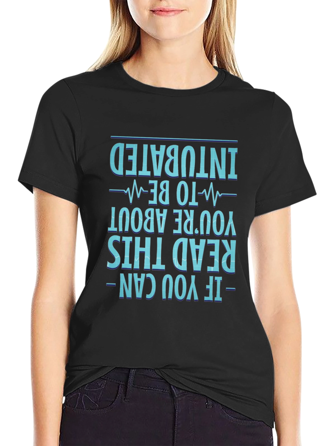 Intubated Funny Medical T-Shirt