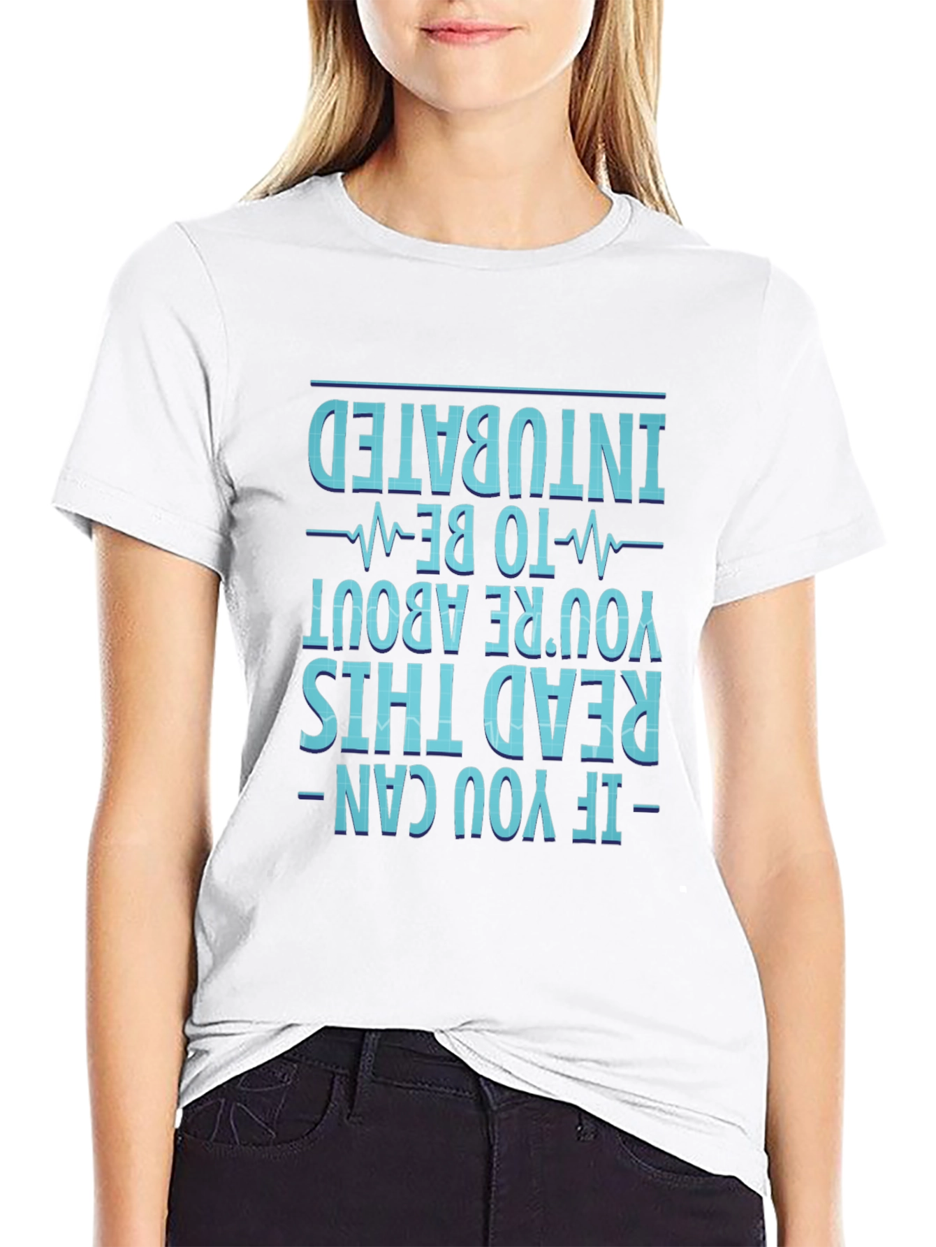 Intubated Funny Medical T-Shirt