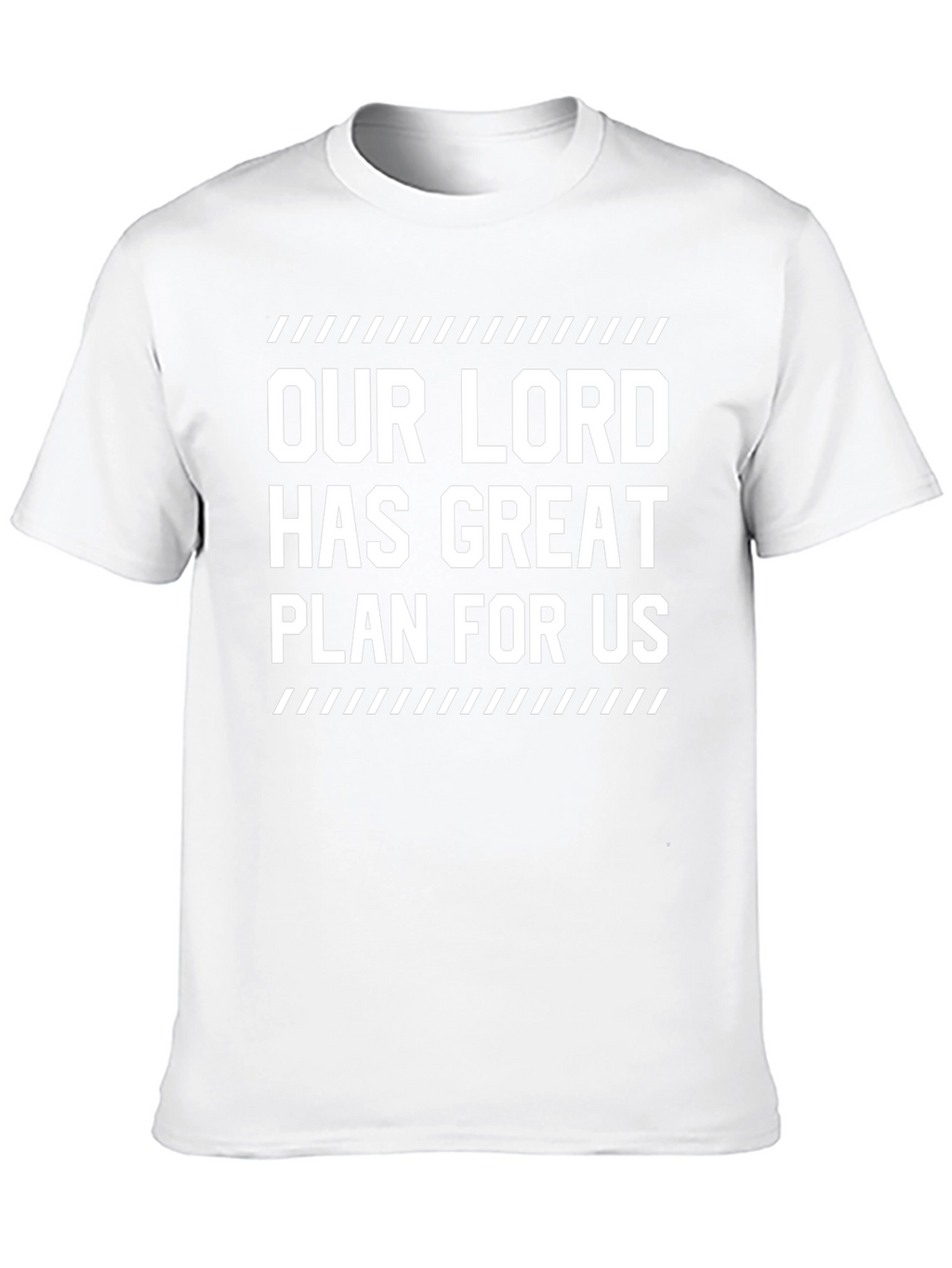 Our Lord Has Great Plan Black T-Shirt