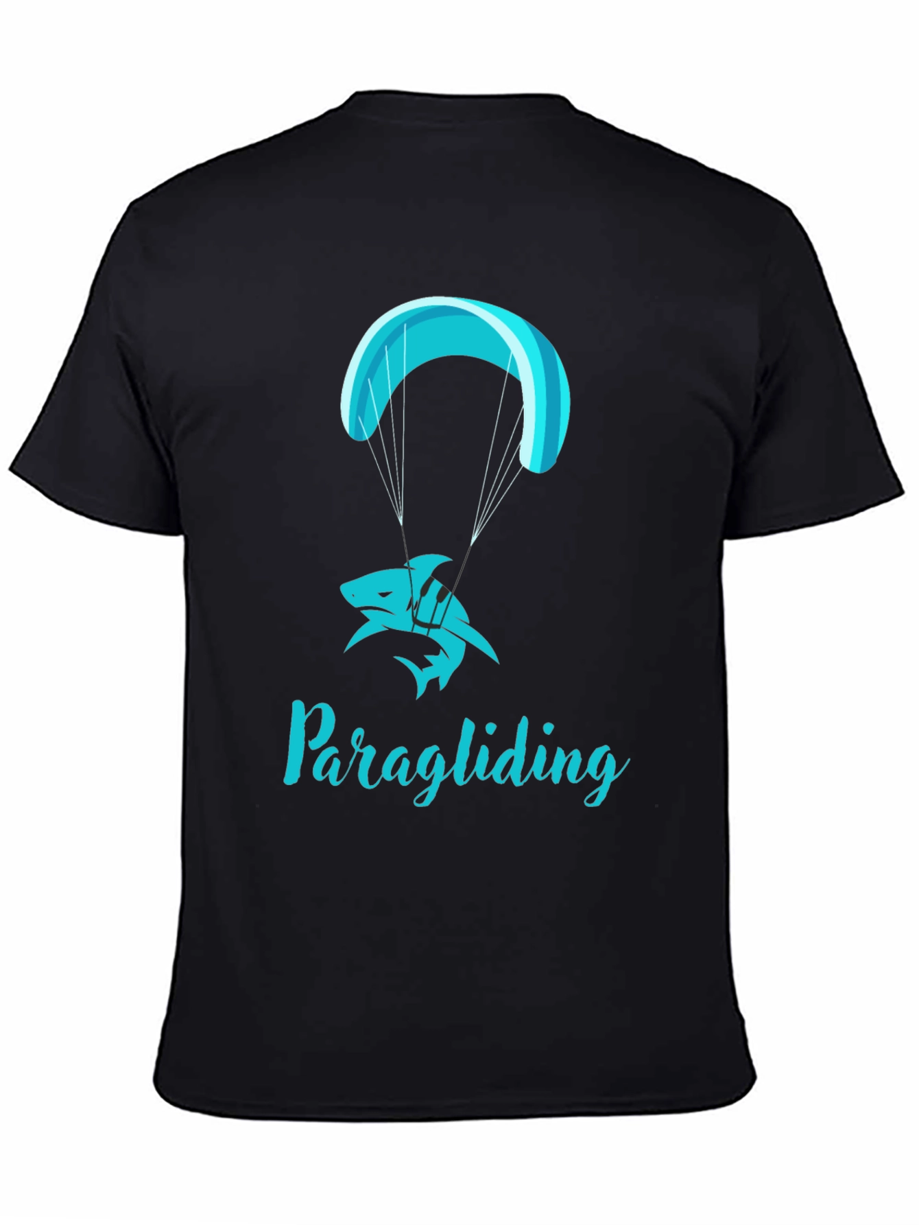 Shark Paragliding T-Shirt - Skydiving Tee