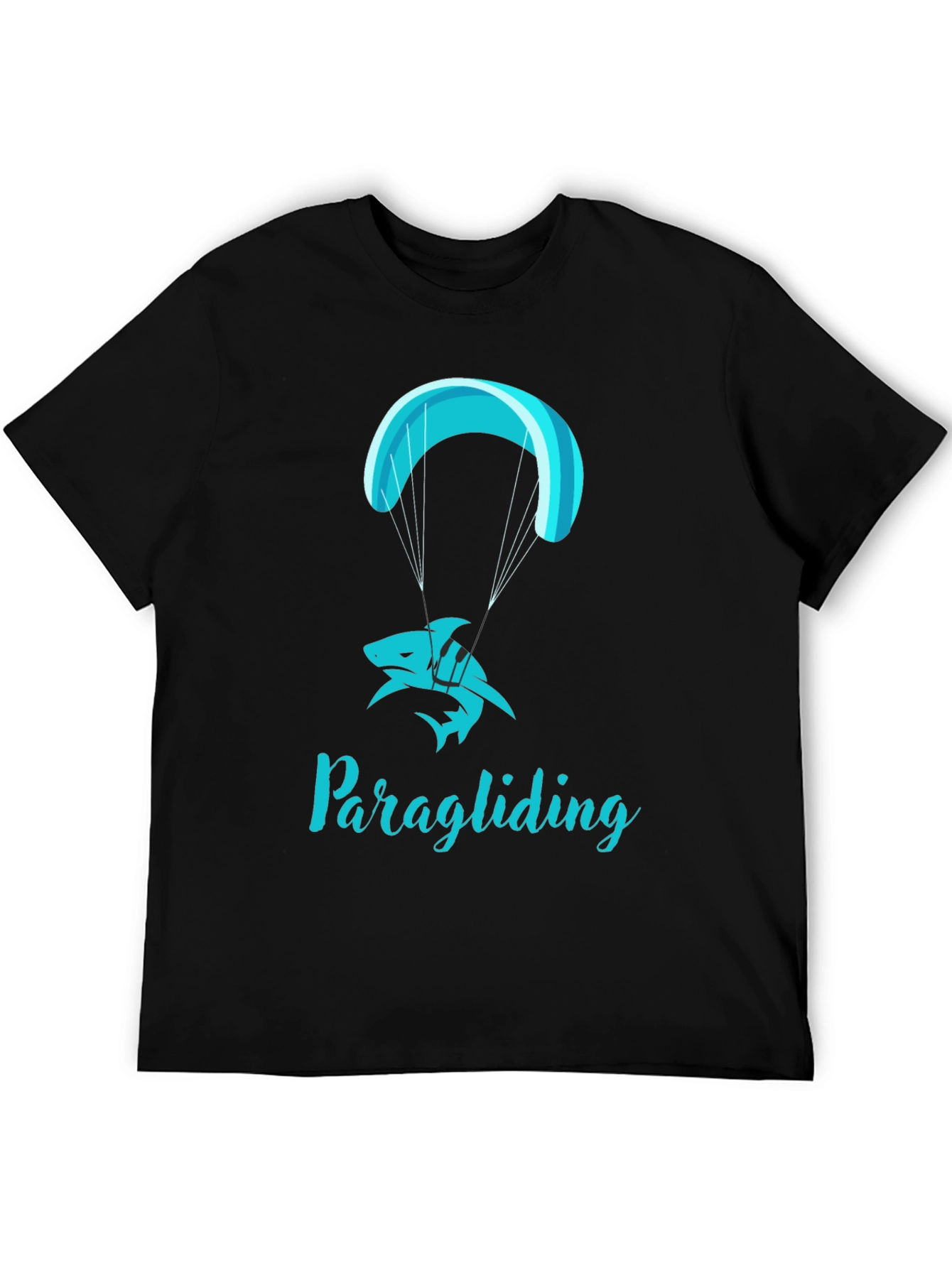 Shark Paragliding T-Shirt - Skydiving Tee