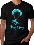 Shark Paragliding T-Shirt - Skydiving Tee