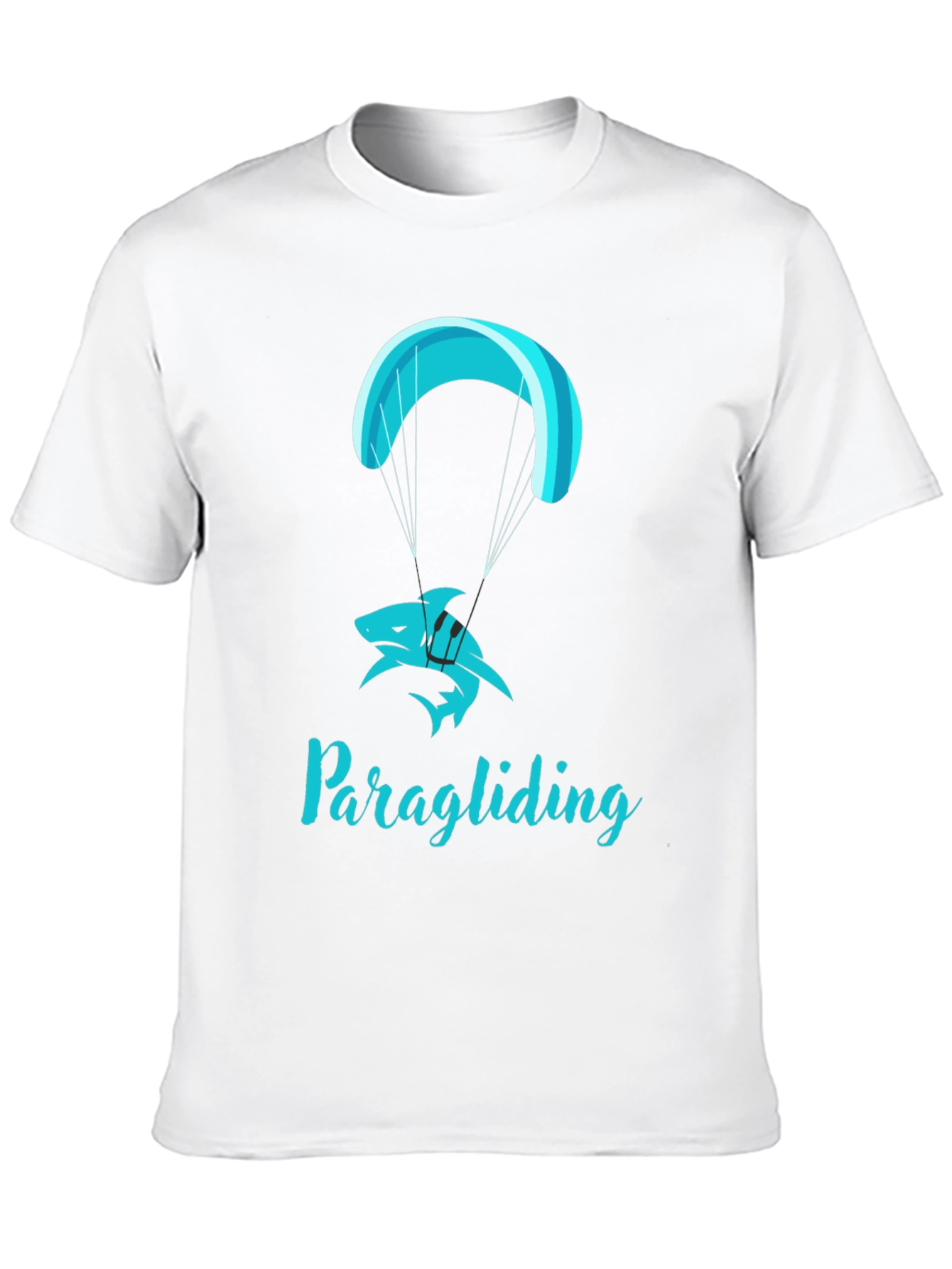 Shark Paragliding T-Shirt - Skydiving Tee