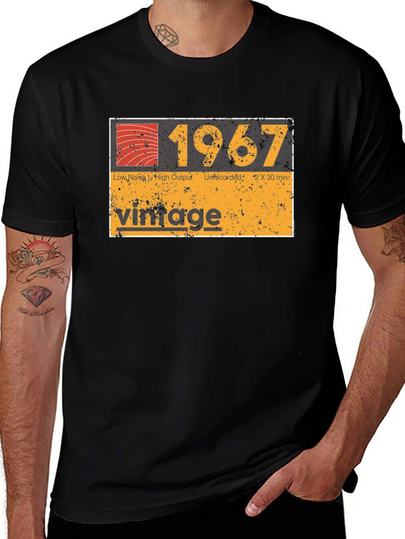 Vintage 1967 Graphic Tee - Retro Style