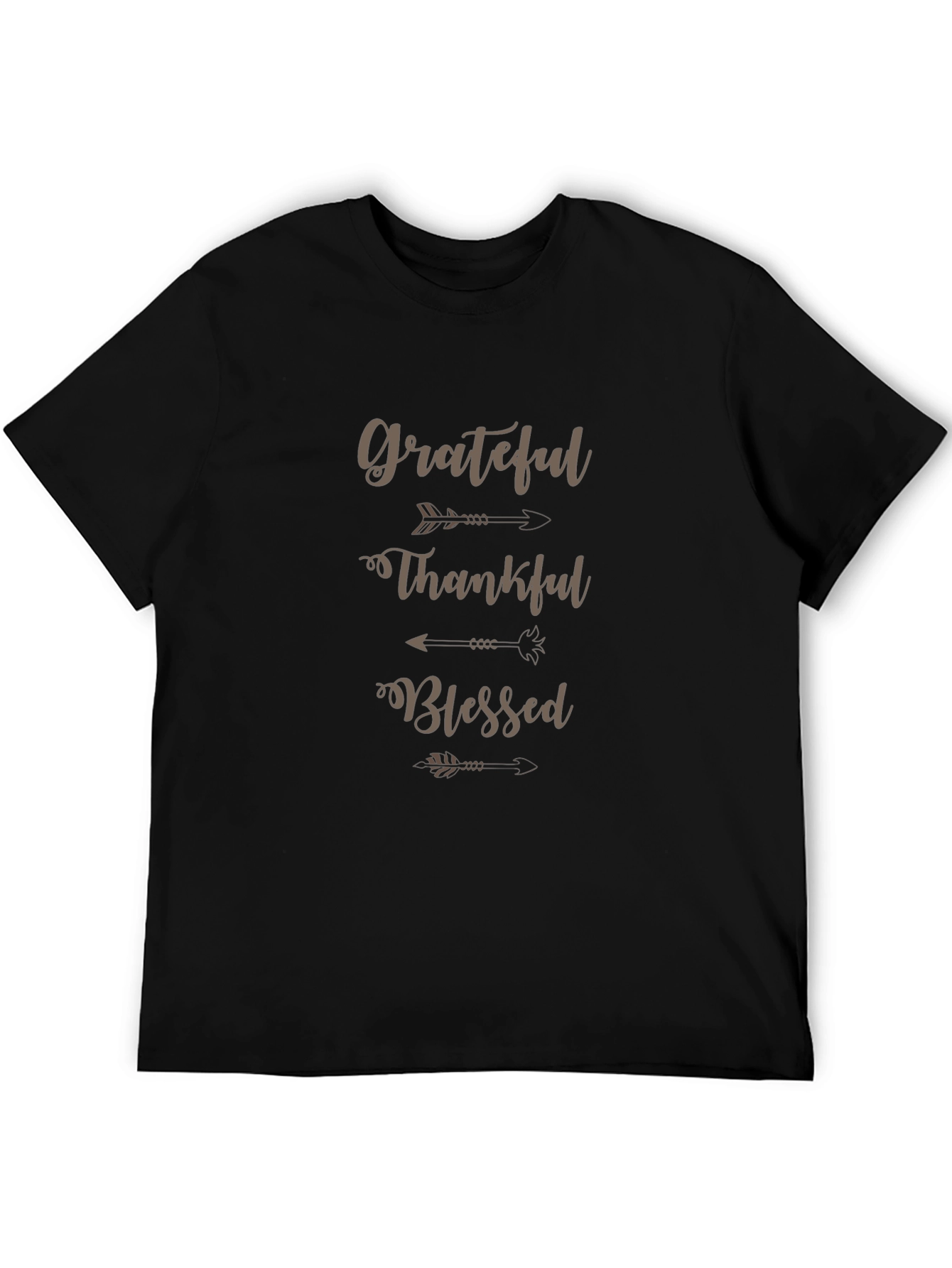 Grateful Thankful Blessed Arrow T-Shirt